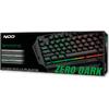 Ενσύρματο gaming πληκτρολόγιο NOD ZERO DARK US layout